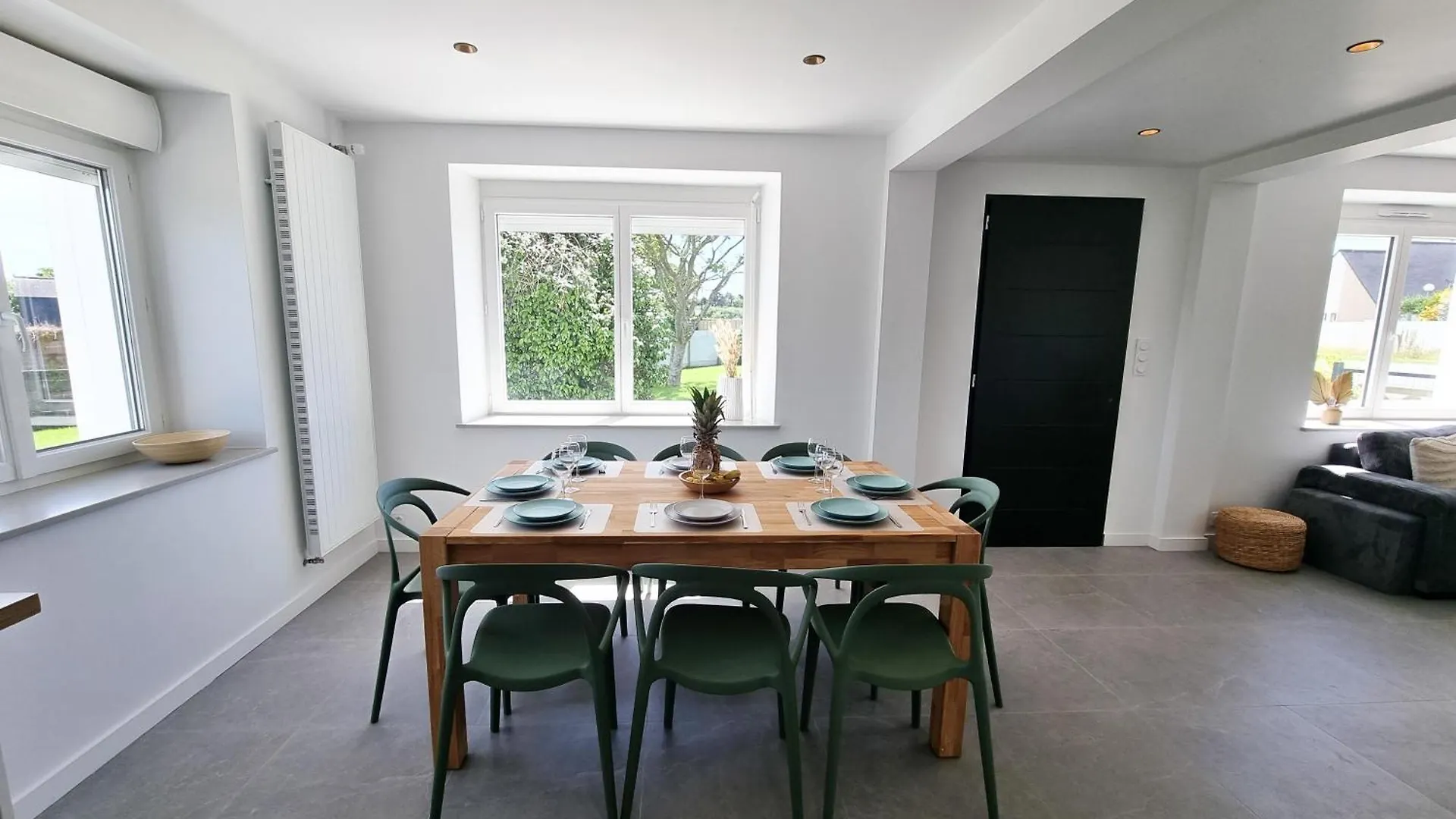Maison Familiale - 10Pers - 3 Etoiles - Lumineuse Et Cosy - Draps Et Serviettes Inclus - Parking - La Torche 9 Min Saint-Jean-Trolimon 0*,  Frankrijk